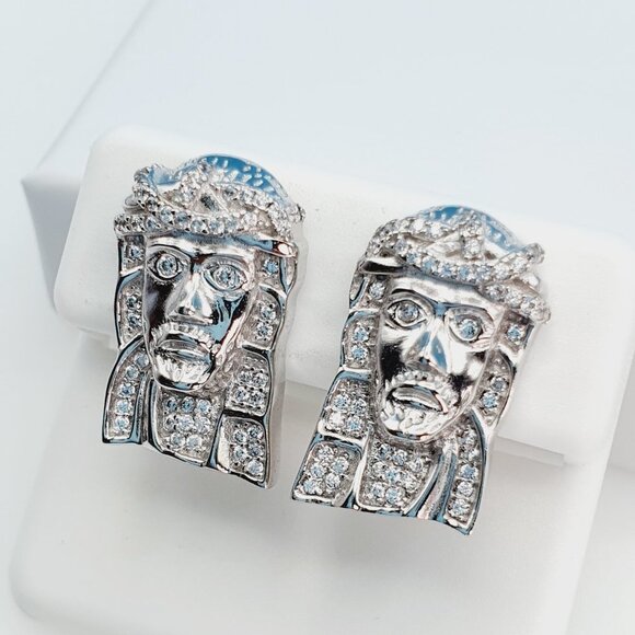 "925 Sterling Silver Cubic Zirconia Earrings, U19254808 - Picture 6 of 11